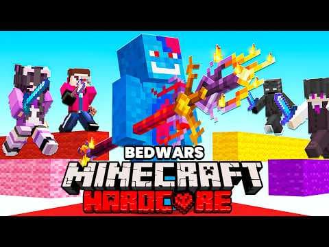 100 GRACZY SYMULUJE IGRZYSKA BEDWARS: Ratunek Przyjaciela