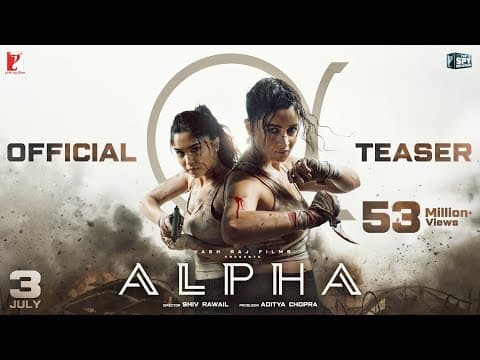 ALPHA | Official Teaser | Alia, Sharvari, Anil, Bobby | Shiv Rawail | YRF Spy Universe | 3 July 2026