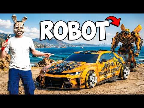 I Found a Transformer Bumblebee Car sa GTA 5