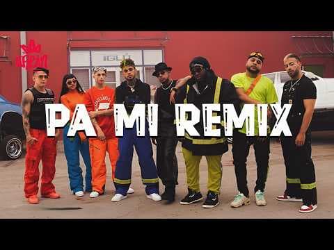 Dalex,  Sech, Rafa Pabön, Cazzu, Feid, Khea, Lenny Tavárez - Pa Mi Remix (Letra)
