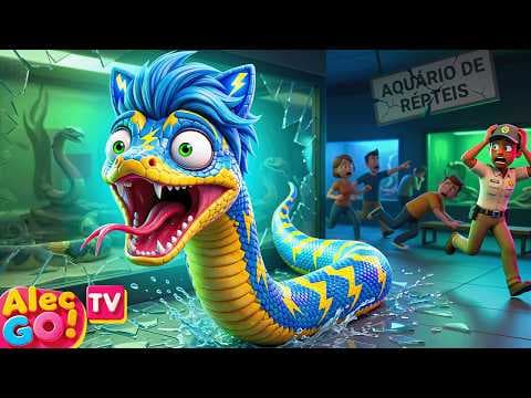 VIRAMOS ANIMAIS E TEMOS QUE FUGIR DO ZOOLÓGICO! *e agora?* 🐊🌊 +2 HORAS (Alec GO! #TV)