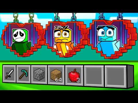 Fiquei PRESO na Civilização dos Corações no Minecraft!