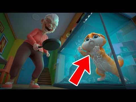 😿 A VOVÓ ME PRENDEU NO AQUÁRIO DOS PEIXES! I AM CAT - O FILME