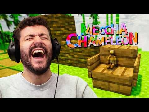 Verstecken spielen in Minecraft, Bikini Bottom und CS | Meccha Chameleon