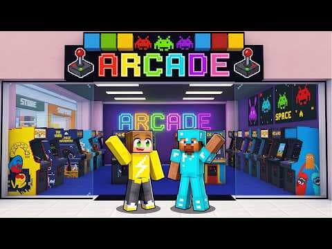 Arcadehal Beginnen In Het Winkelcentrum (Minecraft Survival)