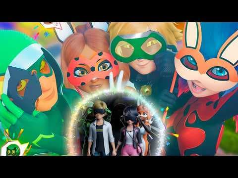 TROCA de Miraculous SURPRESA? Trailer de TITÃS ACORRENTADOS