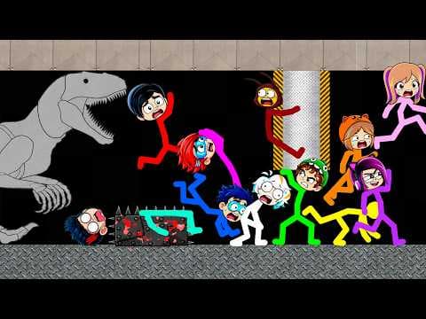¿QUE STICKMAN SOBREVIVE con MI FAMILIA? 🤨🤨 | Karim Juega