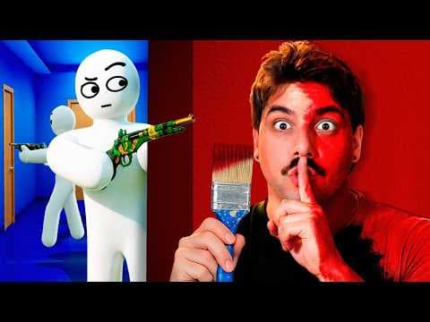 preciso me PINTAR para me ESCONDER no Meccha Chameleon