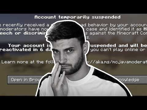 Mojang banned my Minecraft account...