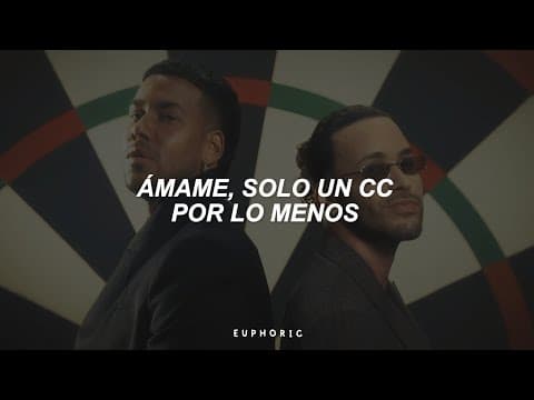 Romeo Santos, Prince Royce - Dardos (Letra/ Lyrics)