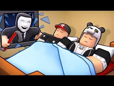 GECE YARISI EVİMİZE GİRDİ! 😱 Roblox Break In Story - Türkçe
