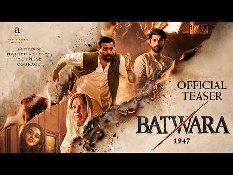 Batwara 1947 | Official Teaser | Shabana Azmi | Sunny Deol | Aamir Khan Productions | 14th Aug 2026