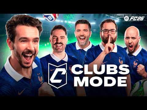 L'AVANT MATCH SUR CLUB PRO : UN CLASSIQUE ! (ft. Xari, Jiji, Riv & Poneeey)
