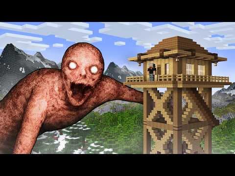 Sobreviví a los Críptidos de los Montes Apalaches en Minecraft