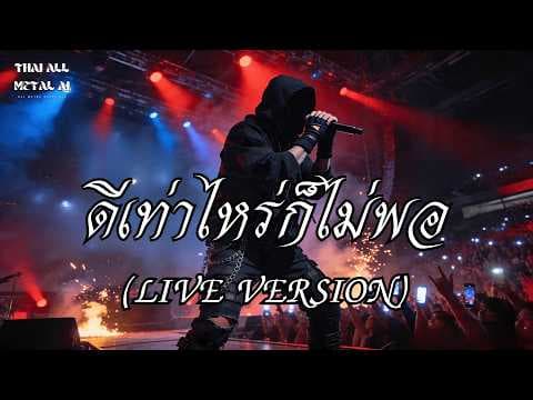 ดีเท่าไหร่ก็ไม่พอ (Live Version) - Thai All Metal AI
