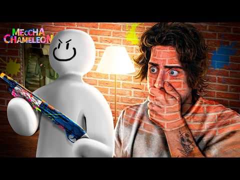 O MELHOR JOGO DE ESCONDE ESCONDE DE TODOS. - MECCHA CHAMELEON com amigos