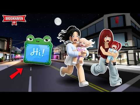 SOBREVIVIMOS AL ATAQUE DE LILYPAD CON MI MEJOR AMIGA EN BROOKHAVEN *NO DEBIMOS COMPRARLA* ROBLOX