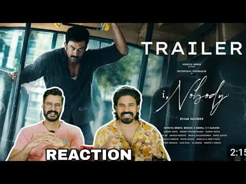I Nobody Official Trailer Reaction | Prithviraj Parvathy | Nisam Basheer | Entertainment Kizhi