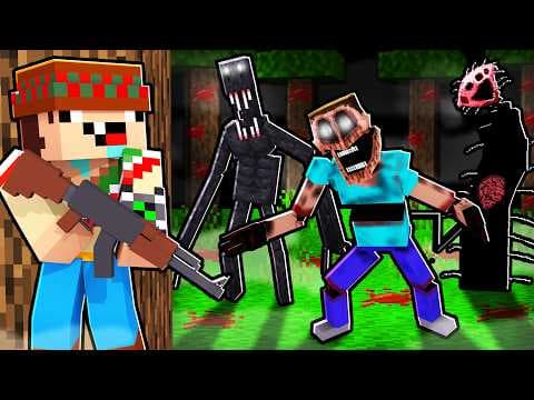 ¡Minecraft con 300 MODS de TERROR! 😨💀🩸 SILVIOGAMER MINECRAFT PERO