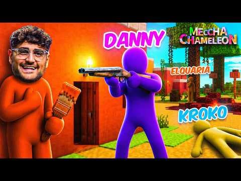 ICH SPIELE DAS ERSTE MAL MECCHA CHAMELEON!!🖌️mit Danny, Mehdi, Kroko, Ali & Co. 😂