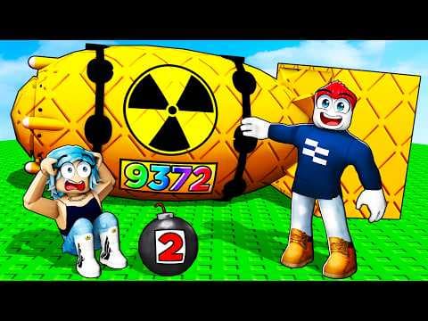 WIR HABEN DIE STÄRKSTEN ATOMBOMBEN IN ROBLOX KOMBINIERT!