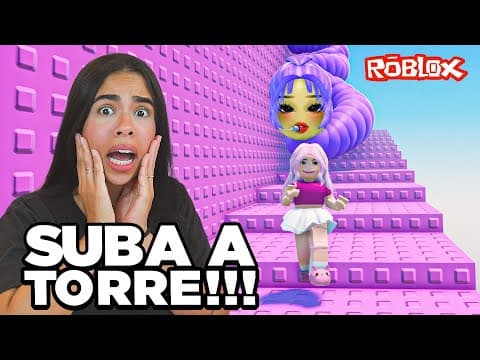 SUBA A TORRE DAS GUERREIRAS DO KPOP NO ROBLOX