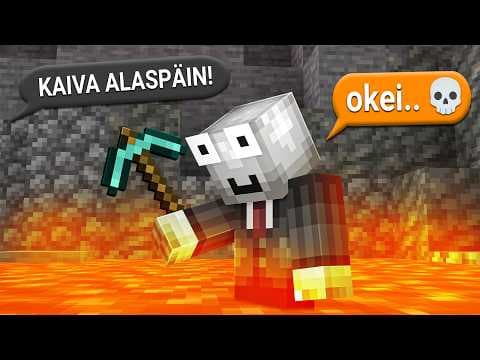 Minecraft, Mutta TEKOÄLY Päättää KAIKEN!