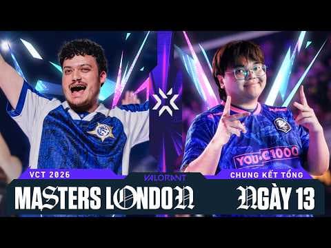 [VN]  PRX vs. LEV — VALORANT Masters London — Chung kết tổng — Ngày 13