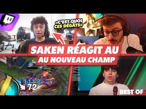 SAKEN RÉAGIT À LOCKE SUR LE PBE, IL EST CHOQUÉ - Best Of LoL #1421 Réactions