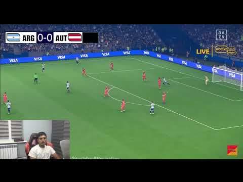 🔴PES 2021: Argentina vs Austria | Full Match Simulation eFootball PES 21 Gameplay