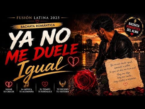 Ya No Me Duele Igual ❤️‍🩹 | Bachata Romántica 2026 | Fusión Latina 2025