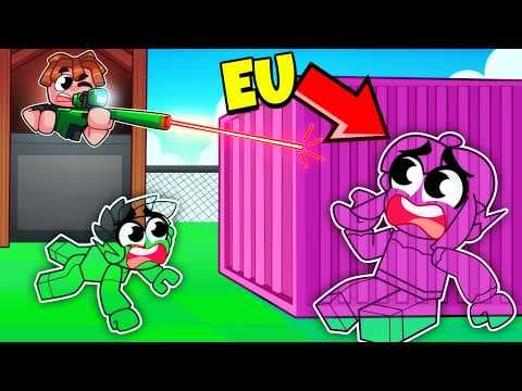 USEI CAMUFLAGEM para se ESCONDER DO SNIPER do ROBLOX!