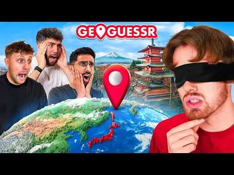 SIDEMEN VS BLINDFOLDED GEOGUESSR PRO