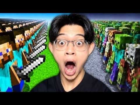 我放出殭屍母體最後沒被感染就贏1000元！