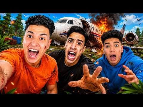 ام كامل واصلانو وعبدة وقعو من الطيارة على جزيرة فى وسط البحر 😱 لازم نعيش