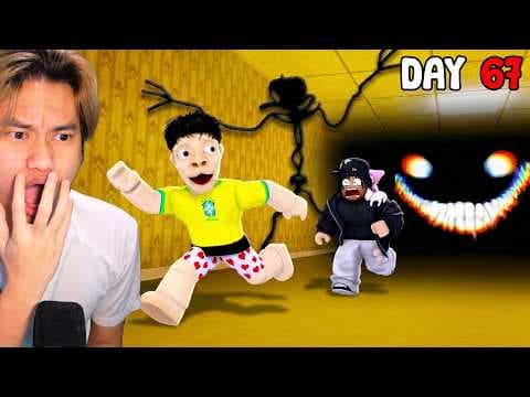 AKU DAN LAPERGANG BERTAHAN HIDUP 99 HARI DI BACKROOM! *SEREM LUCU DIKIT JIR*