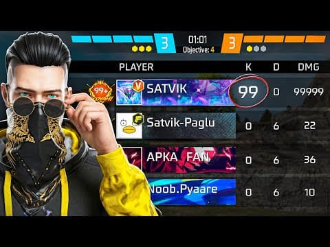New World Record! Highest KILLS in Clash Squad RANK Match