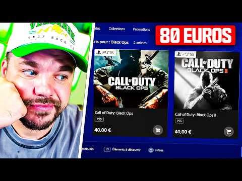 🚨 ARNAQUE 🚨BO1 et BO2 sur PS5 : les prix ont LEAK et ça sent MAUVAIS !