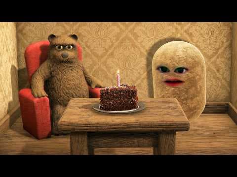 ケーキが取れない..