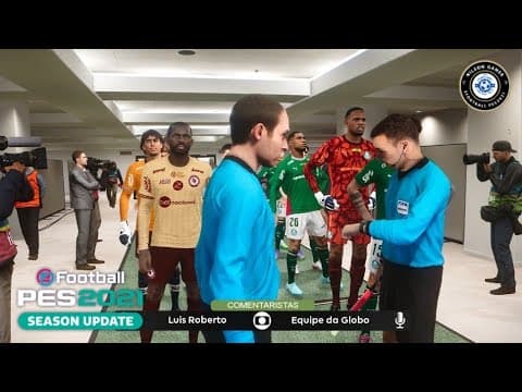 PALMEIRAS VENCE JACUIPENSE NA COMPETIÇÃO DIGITAL EFOOTBALL PES21 SIMULAÇÃO 