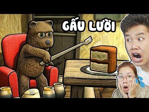 Truyện Cổ Tích Gấu Lười Ngồi Yên Mà Vẫn Ăn Được Bánh Ngọt ? cùng bqThanh và Ốc
