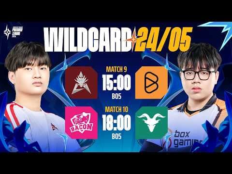 HKA vs BOX | TEN vs BAC | WILDCARD | APL 2026 (NGÀY 24/05)