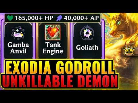 235% Max HP Per Second: 42,000 AP & 165k HP Nasus Build - Undefeatable Build | League Arena Gameplay