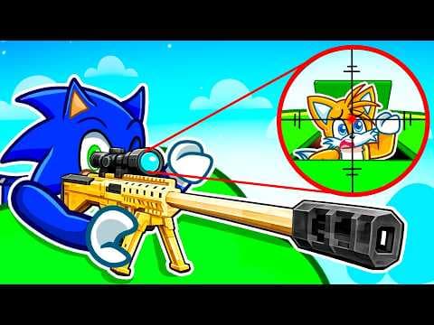 Hice Trampa con ARMAS en el ESCONDITE en Roblox!