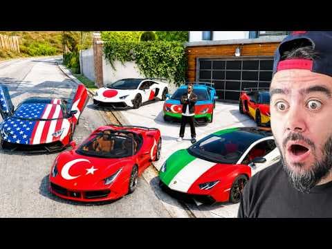 FRANKLIN ÜLKELERIN SPOR ARABASINI TOPLADI - GTA 5 MODS