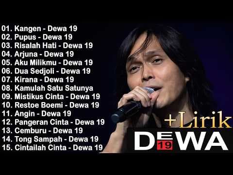 Dewa 19 (Full Album) + Lirik ~ Koleksi Lagu Terbaik Dewa 19 ~ Lagu Terpopuler Sepanjang Masa