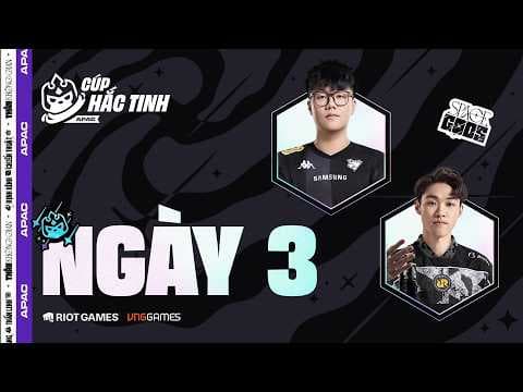 🔴 NGÀY 3 – GIẢI ĐẤU NGOẠI HẠNG APAC: CÚP HẮC TINH | RRQ MIDFEED, VP K1AN | ĐTCL MÙA 17
