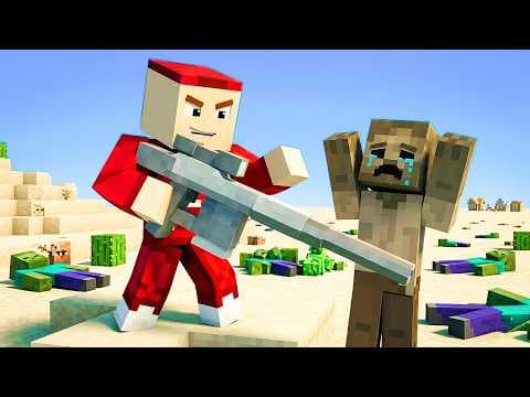 Minecraft Nhưng Tôi Có Súng
