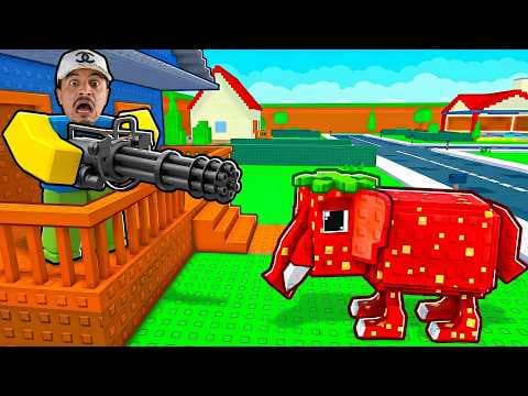 احمي بيتك من البرين روت 😱 Get off my lawn brainrots