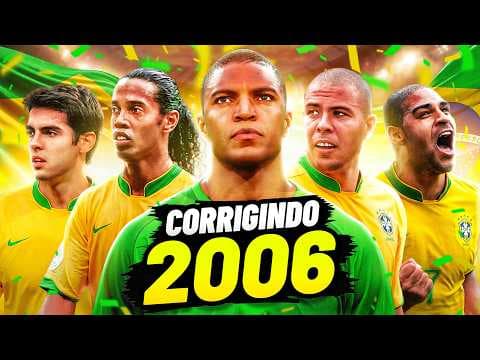 Jogando a Copa de 2006 até trazer o HEXA ⭐⭐⭐⭐⭐⭐